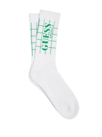 Guess Originals Grid Crew Socks