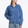 Guess Originals Star Rhinestone Hoodie