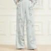 Gwen Embroidered Flower Pant
