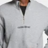 Half-Zip Logo Sweater