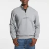 Half-Zip Logo Sweater