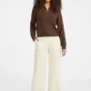 Half-Zip Ribbed Sweater