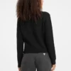 Half-Zip Ribbed Sweater