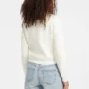 Half-Zip Ribbed Sweater