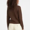 Half-Zip Ribbed Sweater