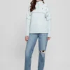 Half-Zip Wool-Blend Pullover Sweater