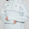 Half-Zip Wool-Blend Pullover Sweater