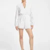 Hazel Embroidered Eyelet Romper