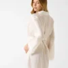 Helen Satin Short Kimono