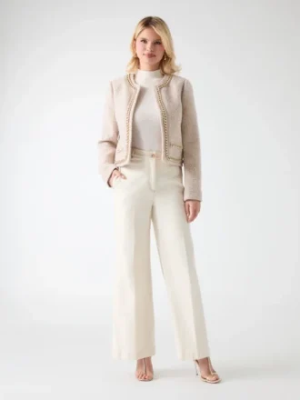 Helene Cropped Tweed Jacket
