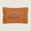 Helma Rectangular Faux-Fur Pillow