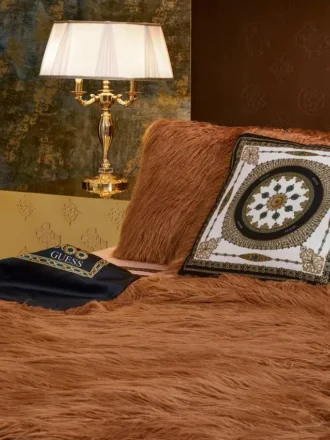 Helma Rectangular Faux-Fur Pillow