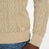 Herman Cable-Knit Washed Sweater