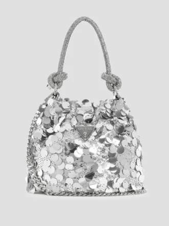 Holiday Shine Top-Handle Pouch