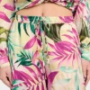 Ines Printed Satin Pants