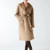 Ines Reversible Faux-Leather Coat