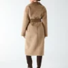Ines Reversible Faux-Leather Coat