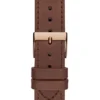 Insignia Brown Leather Analog Watch