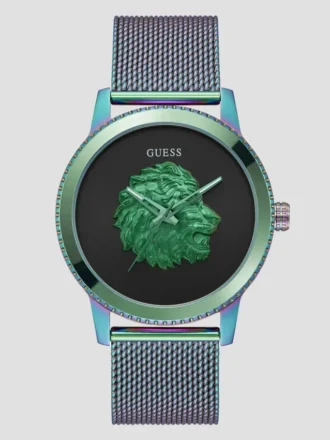 Iridescent Lion Analog Watch