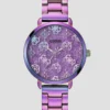 Iridescent Peony Analog Watch