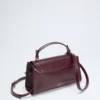 Iris Bamboo Leather Satchel