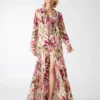 Iris Printed Maxi Dress