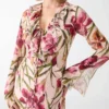 Iris Printed Maxi Dress