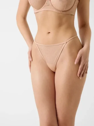 Isa Rhinestones Thong