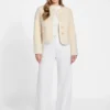 Ivana Faux-Fur Buttoned Jacket