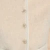 Ivana Faux-Fur Buttoned Jacket