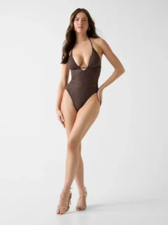 Ivy Rhinestone One-Piece Swimsuit