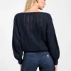 Izabella Wool-Blend Surplice Sweater