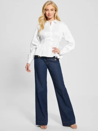 Jackie Lace-Up Top