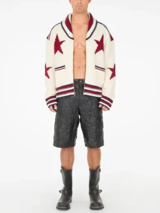 Jacquard Cardigan