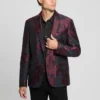 Jacquard Floral Blazer