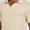 Jacquard Knit Polo