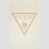 Jacquard Palm Triangle Logo Towel
