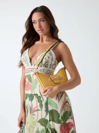 Janie Logo Shoulder Bag