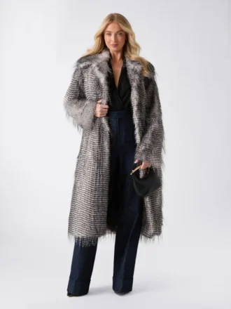 Jeannette Faux-Fur Coat