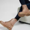 Jellard Quilted Chain Moto Boots