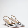 Jen Metallic Kitten Heels
