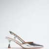 Jen Metallic Kitten Heels