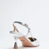 Jen Metallic Kitten Heels