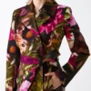 Jennifer Printed Trench Coat