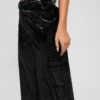 Jolie Velvet Cargo Pants