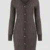 Josie Button Sweater Dress
