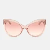 Juliette Butterfly Plastic Sunglasses
