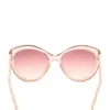 Juliette Butterfly Plastic Sunglasses