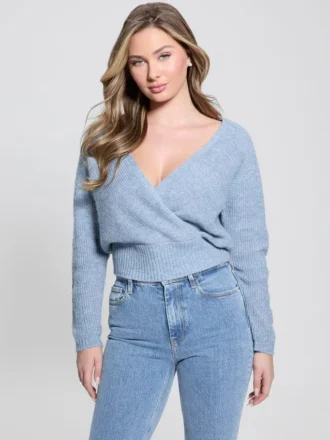 Kellie Wool-Blend Sweater Top