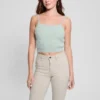 Keyla Fuzzy Sweater Crop Cami